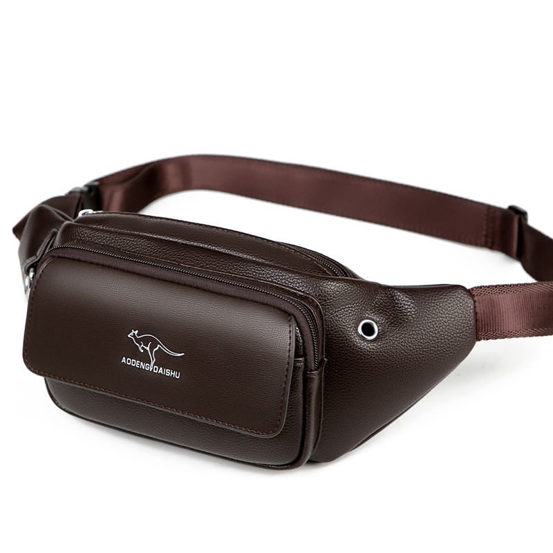 Luxury Brand Waist Bag Men Lea - Luxury Bags Leather recension och pris